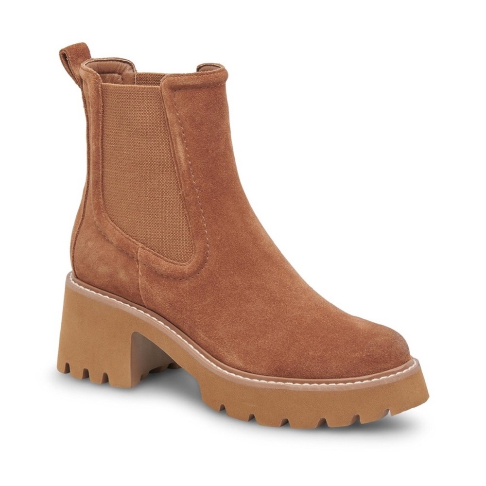 Dolce Vita Women's Hawk H2O Waterproof Suede Ankle Boots